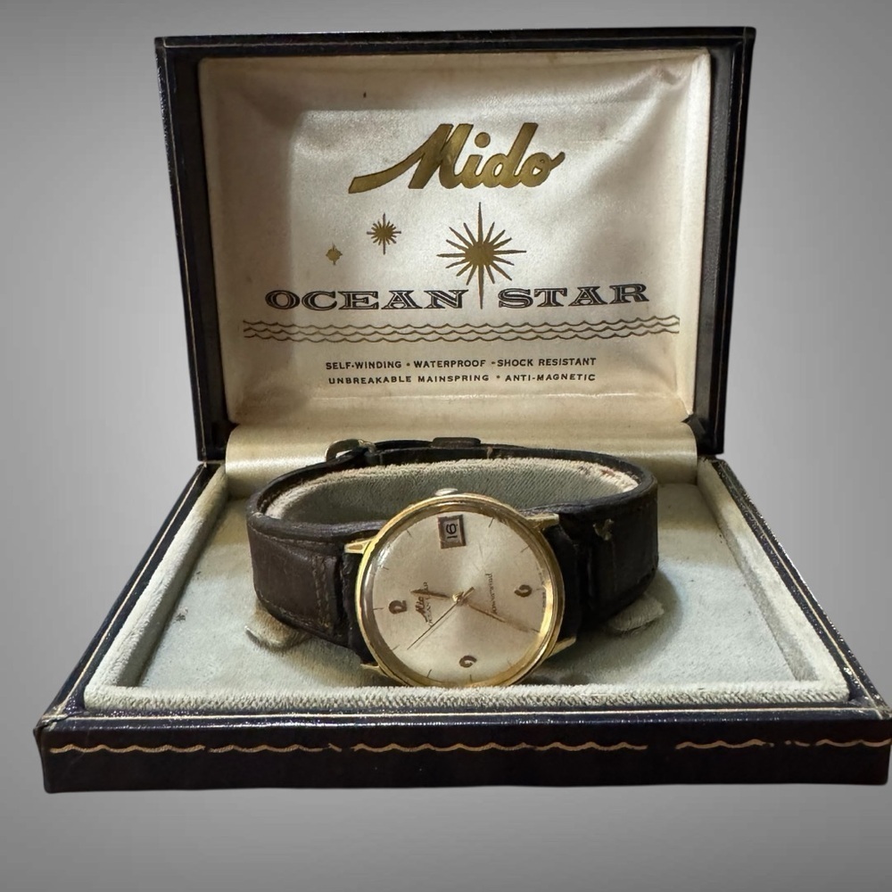VINTAGE 1967 MIDO OCEAN STAR WATCH